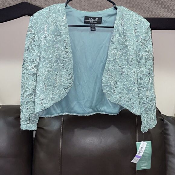 R & M Collection blue dress jacket - Picture 1 of 4